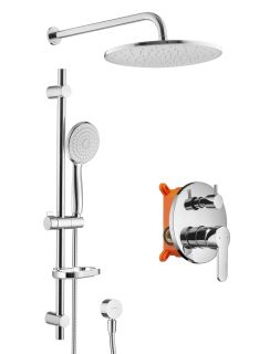 Душевой комплект Swedbe Platta 5536 хром